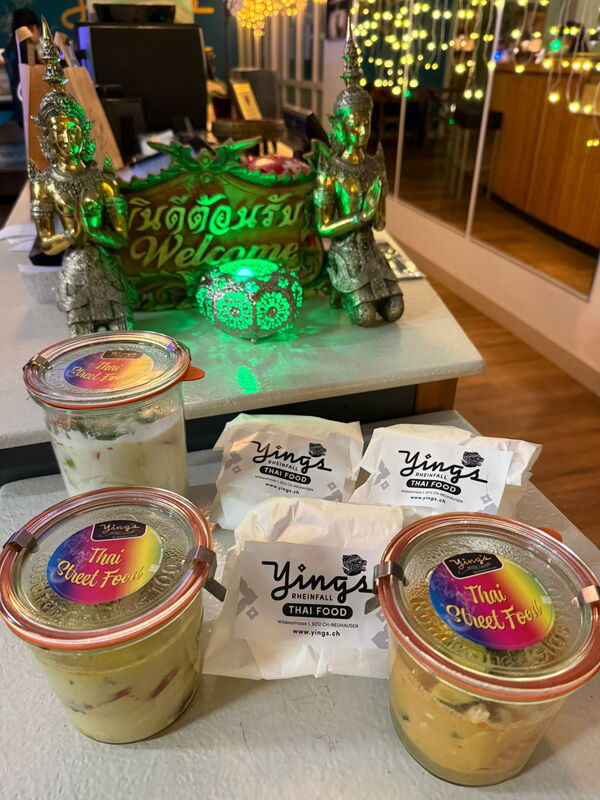 Gesund und Köstlich Essen im thailändischen Restaurant Ying's in Neuhausen / Schaffhausen